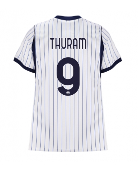 Billige Fotballdrakt Inter Milan Marcus Thuram #9 Replika Bortedrakt Dame 2026-27 Kortermet Billige Fotballdrakt Inter Milan Marcus Thuram #9 Replika Bortedrakt Dame 2026-27 Kortermet